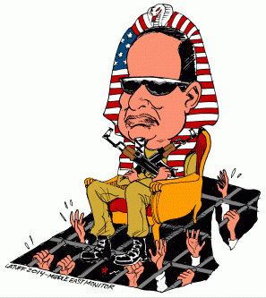 Sisi Era - Cartoon [Latuff/MiddleEastMonitor]