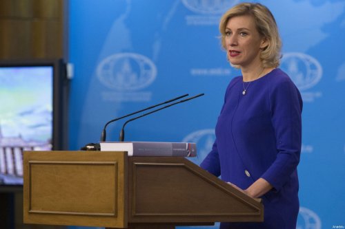 Russian Foreign Ministry spokeswoman Maria Zakharova [Nikita Shvetsov/Anadolu Agency]