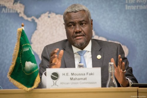 Chairperson of the AU Commission, Moussa Faki [Chatham House/Flickr
