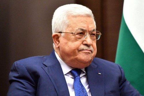 Palestinian President Mahmoud Abbas on 23 November 2021 [MIA Rossiya Segodnya/Anadolu Agency]