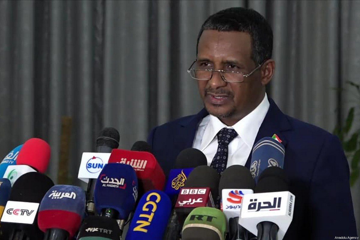 Sudanese Deputy Chairman of Sovereign Council Mohamed Hamdan Dagalo, known as Hameti, in Khartoum, Sudan on March 02, 2022. [Sudanese Presidential Palace - Anadolu Agency]