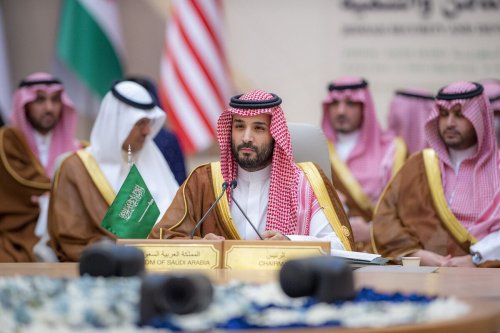 Saudi Arabian Crown Prince Mohammed bin Salman attends Jeddah Security and Development Summit in Jeddah, Saudi Arabia on July 16, 2022 [Royal Court of Saudi Arabia - Anadolu Agency]
