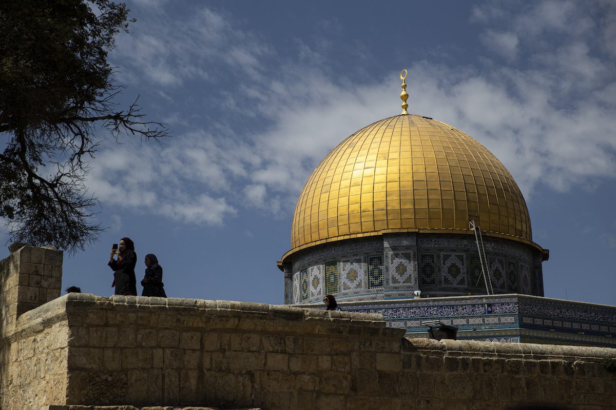 A view of al-Aqsa Mosque in Jerusalem on September 23, 2022 [Mostafa Alkharouf/Anadolu Agency]