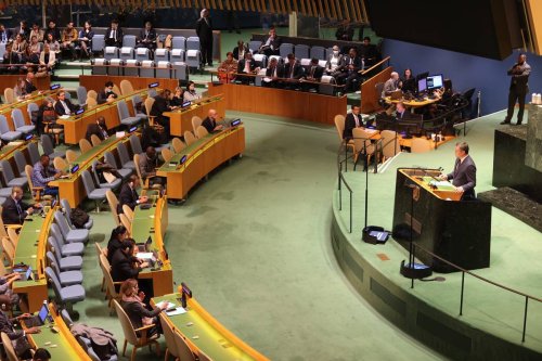 The General Assembly of the United Nations [Selçuk Acar - Anadolu Agency]