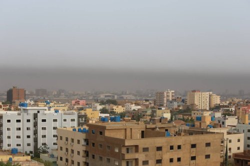 A view of the city after the Sudanese Armed Forces and the paramilitary Rapid Support Forces (RSF) take a ceasefire for 72 hours in Khartoum, Sudan on April 25, 2023 [Stringer - Anadolu Agency]