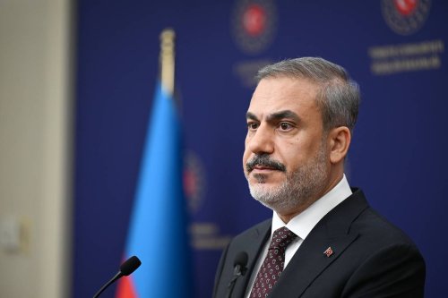 Turkish Foreign Minister Hakan Fidan [Murat Gök/Anadolu Agency]