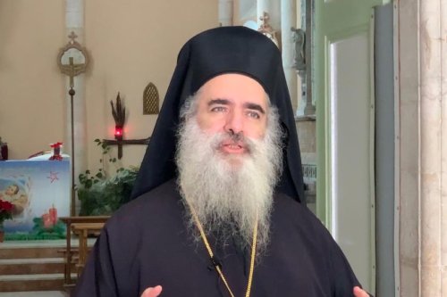 The Head of the Sebastia Diocese of the Greek Orthodox Church in Jerusalem, Archbishop Atallah Hanna (Photo source: MEMO)