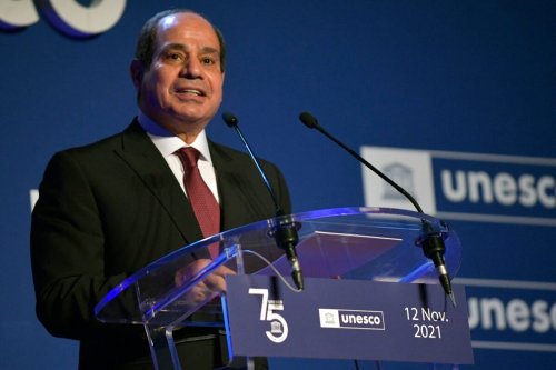 President of Egypt Abdel Fattah Al-Sisi in Paris on November 12, 2021 [JULIEN DE ROSA/POOL/AFP via Getty Images]