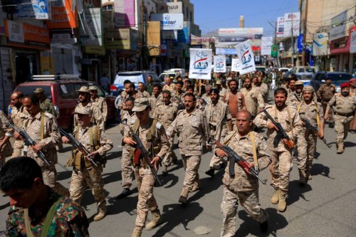 Yemen's Houthi Force [MOHAMMED HUWAIS/AFP via Getty Images]