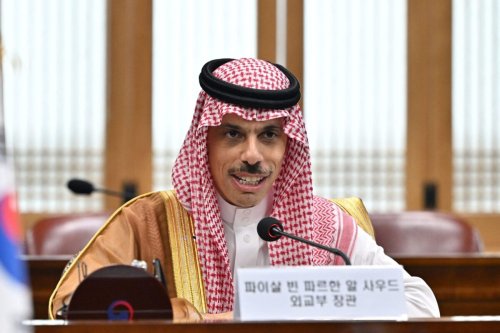 Saudi Foreign Minister Prince Faisal bin Farhan on July 20, 2022 [JUNG YEON-JE/POOL/AFP]
