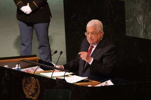 Mahmoud Abbas, Palestinian Authority president [Jeenah Moon/Bloomberg via Getty Images]