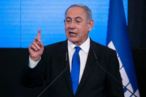 Former Israeli Prime Minister and Likud party leader Benjamin Netanyahu speaks at on November 1, 2022 in Jerusalem, Israel [Amir Levy/Getty Images]