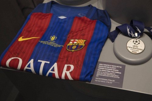 FC Barcelona jersey on November 3, 2022 [Ercin Erturk/Anadolu Agency via Getty Images]