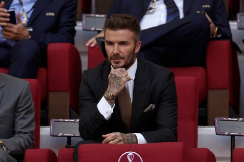 David Beckham attends the FIFA World Cup Qatar 2022 in Doha, Qatar. [Photo by Richard Sellers/Getty Images]