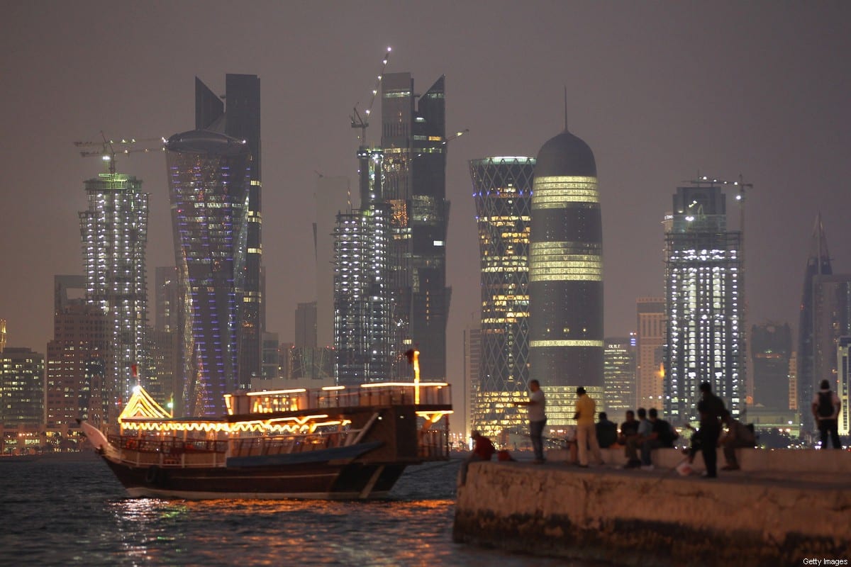 A view of the skyscrapers in Doha, Qatar [Sean Gallup/Getty Images]