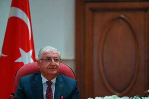 Chief of General Staff General Yaşar Güler was appointed as the Minister of National Defense in Ankara, Türkiye. [Riza Ozel/ dia images via Getty Images]