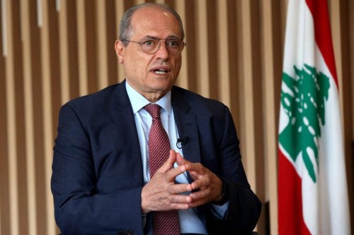 Lebanon's Deputy Prime Minister Saade Chami gives an interview at his office in Beirut on July 25, 2023 [ANWAR AMRO/AFP via Getty Images]