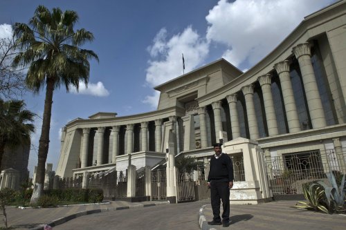 The Supreme Constitutional Court in Cairo on 25 February 2015 [KHALED DESOUKI/AFP via Getty Images]