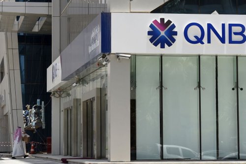 Qatar National Bank (QNB) branch in the Saudi capital Riyadh [FAYEZ NURELDINE/AFP/Getty Images]