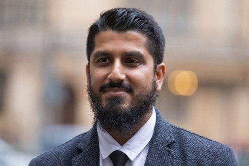 International director of campaign group CAGE, Muhammad Rabbani arrives at Westminster Magistrates' Court in London on September 25, 2017 [DANIEL LEAL/AFP via Getty Images]