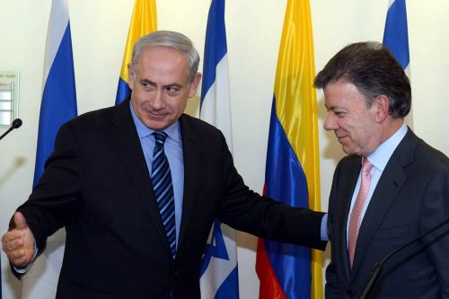 PM Netanyahu Meets with Columbian President Santos [Youtube]