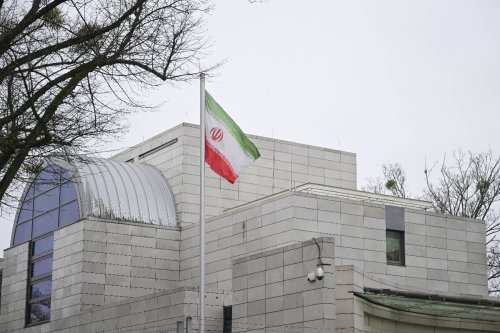 A view of the Iranian Embassy [Abdulhamid Hoşbaş / Anadolu Agency]