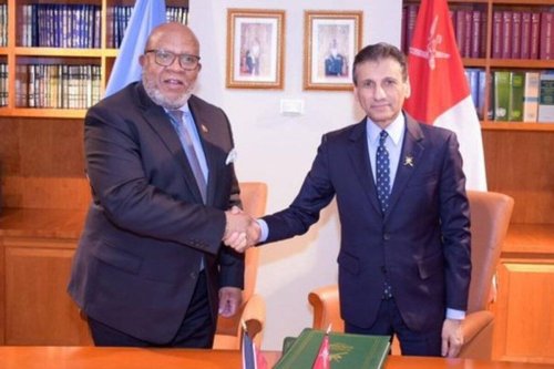 Oman, Trinidad and Tobago establish diplomatic relations. [@UNdiprelations/ Twitter]