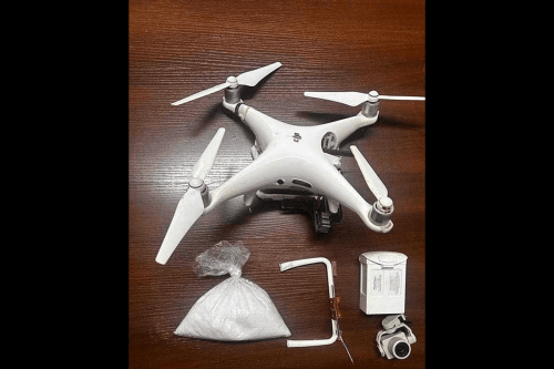 Jordan downs drone carrying drugs from Syria [@ETANA_Syria/Twitter]